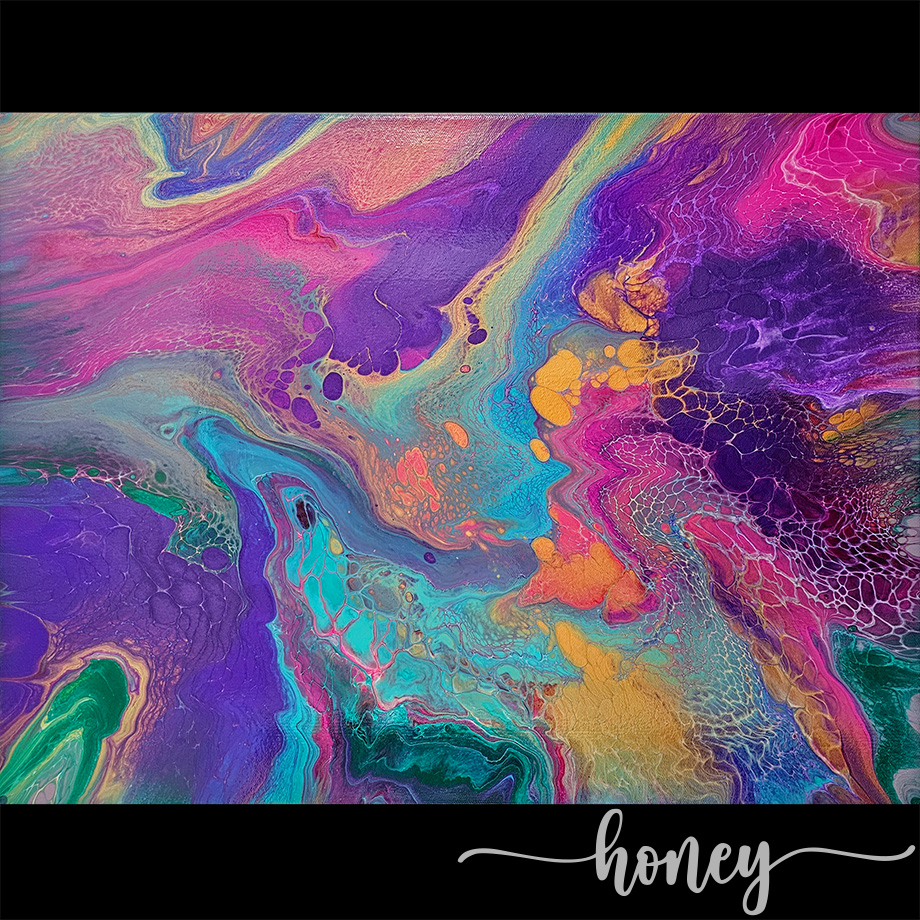 Purple Drift by Silvi Honey